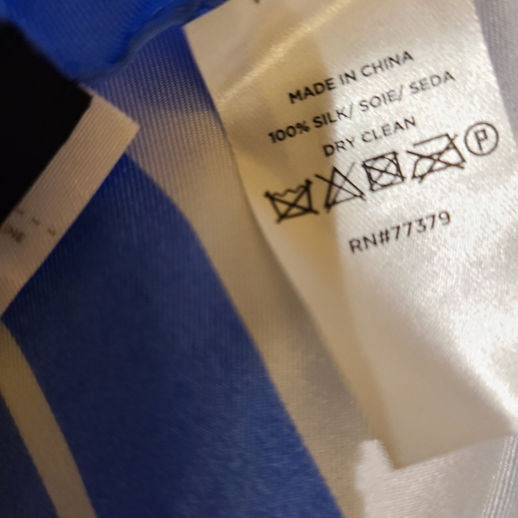 Ann Taylor Silk Scarf - Picture 2 of 4